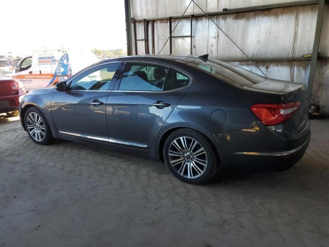 KNALN4D74E5133039 - 2014 KIA CADENZA PR CHARCOAL photo 2