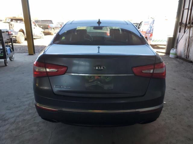 KNALN4D74E5133039 - 2014 KIA CADENZA PR CHARCOAL photo 6