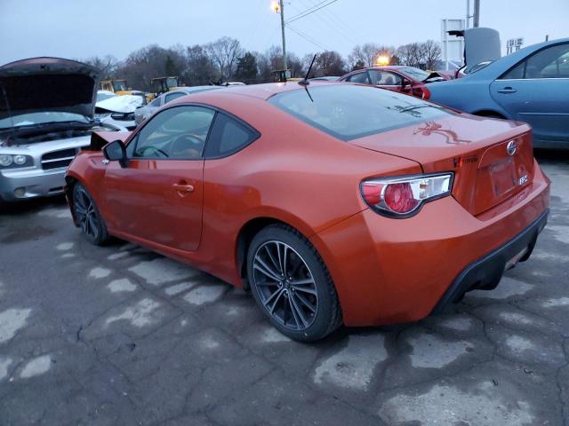 JF1ZNAA14D2705745 - 2013 TOYOTA SCION FR-S ORANGE photo 2