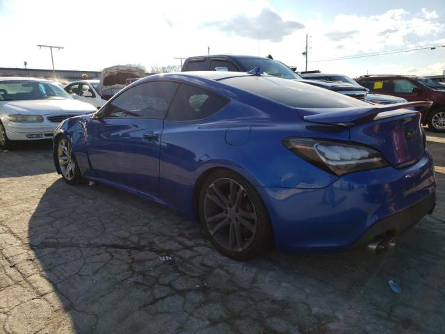 KMHHU6KH0CU066523 - 2012 HYUNDAI GENESIS CO BLUE photo 2