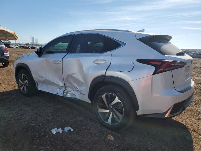 JTJBJRBZ7J2077425 - 2018 LEXUS NX 300H WHITE photo 2