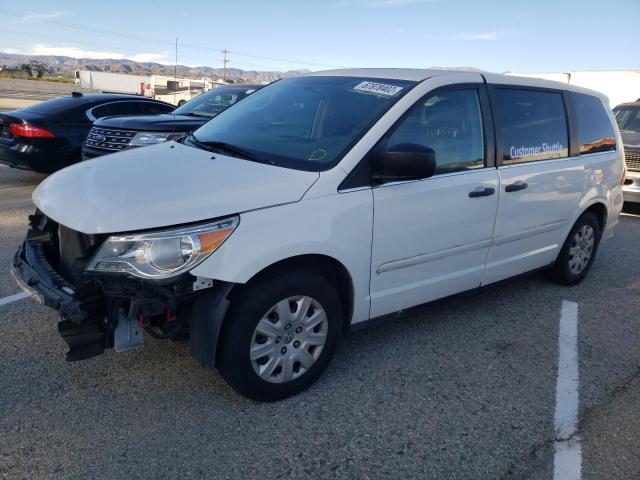 2C4RVAAG9CR136115 - 2012 VOLKSWAGEN ROUTAN S WHITE photo 1
