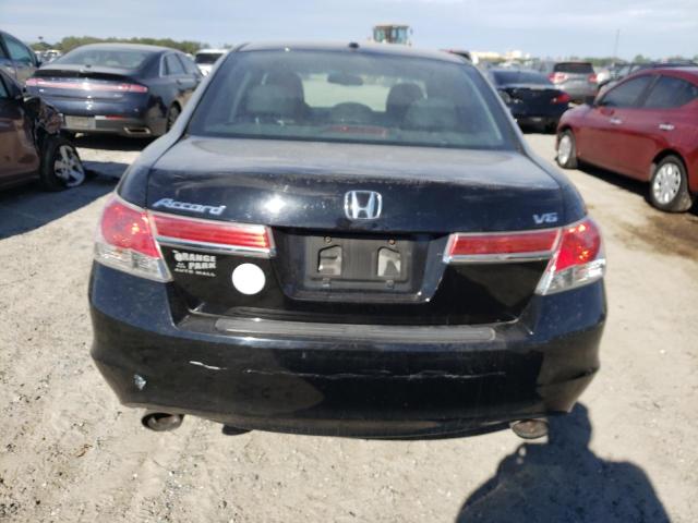 1HGCP3F88CA001985 - 2012 HONDA ACCORD EXL BLACK photo 6