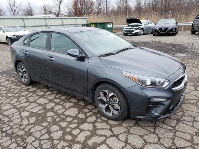 3KPF24AD2ME321127 - 2021 KIA FORTE FE GRAY photo 4