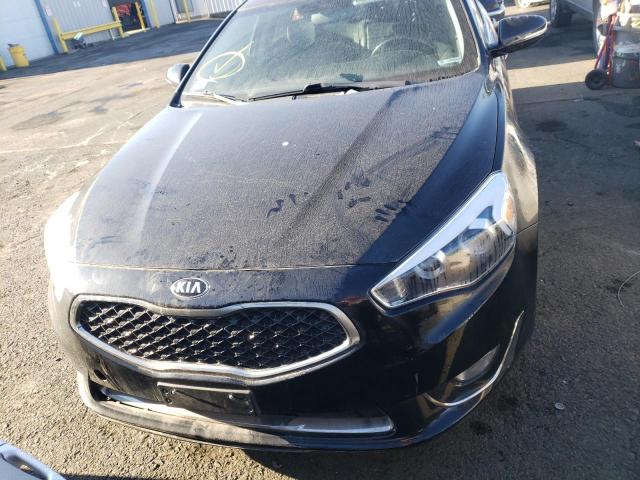 KNALN4D70E5167317 - 2014 KIA CADENZA PR BLACK photo 5