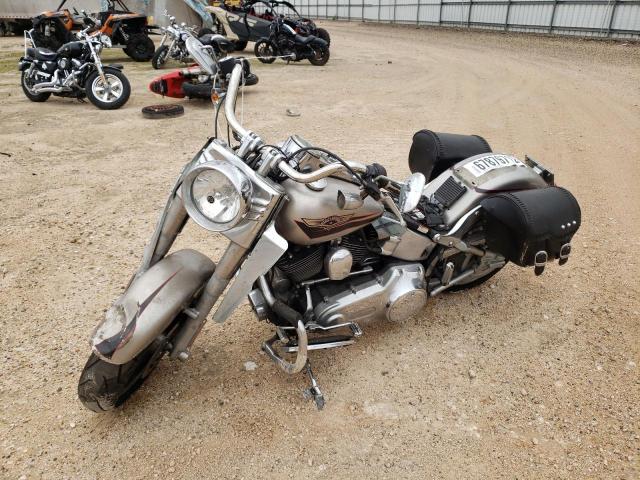 1HD1BX5117Y017263 - 2007 HARLEY-DAVIDSON FLSTF SILVER photo 2