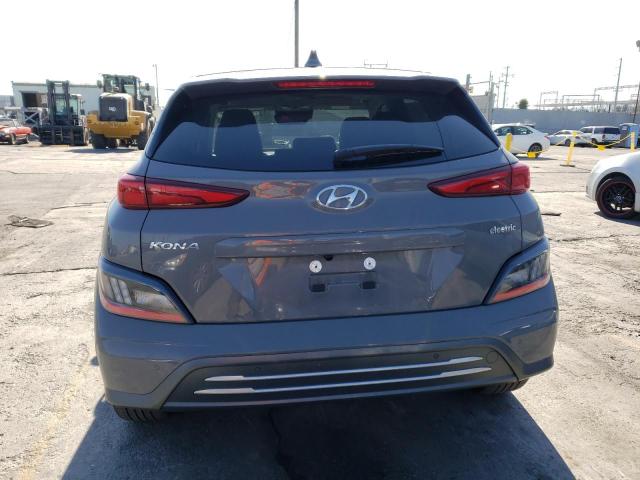 KM8K53AG5NU152374 - 2022 HYUNDAI KONA LIMIT GRAY photo 6