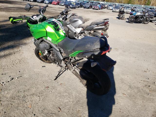 JKALEEA119A035408 - 2009 KAWASAKI LE650 A GREEN photo 3