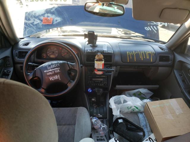 JF1SF65512H741752 - 2002 SUBARU FORESTER S BLUE photo 8