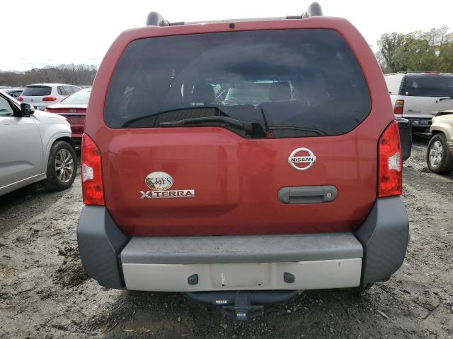 5N1AN0NW0EN806509 - 2014 NISSAN XTERRA RED photo 6