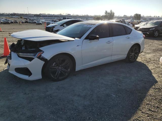 19UUB5F5XMA010290 - 2021 ACURA TLX TECH A WHITE photo 1
