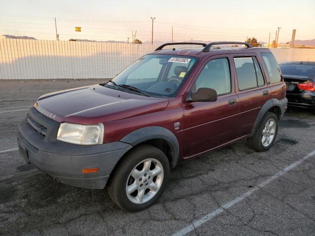 SALNY22232A208369 - 2002 LAND ROVER FREELANDER BURGUNDY photo 1