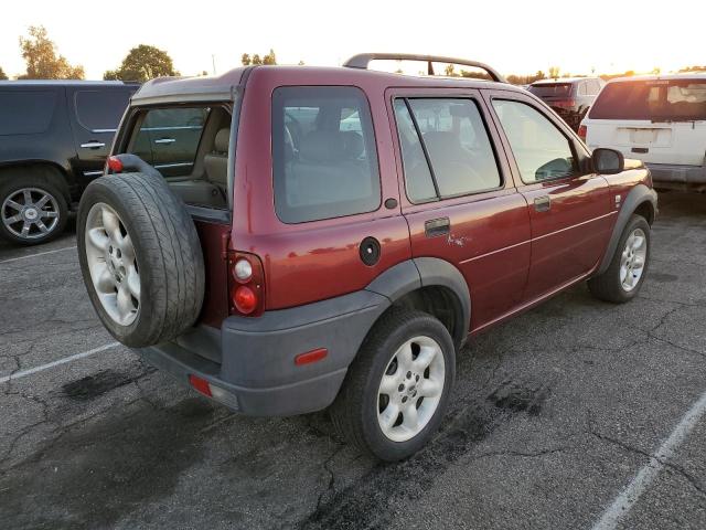 SALNY22232A208369 - 2002 LAND ROVER FREELANDER BURGUNDY photo 3