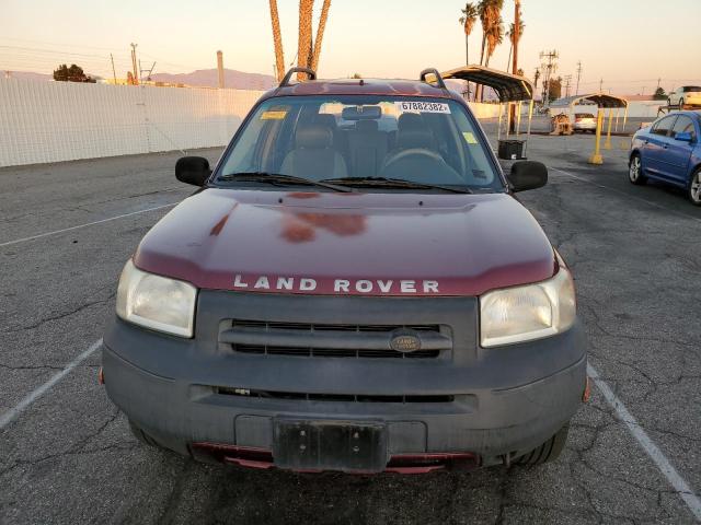 SALNY22232A208369 - 2002 LAND ROVER FREELANDER BURGUNDY photo 5