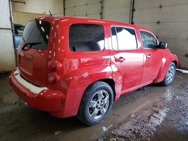 3GNBAADB9AS650745 - 2010 CHEVROLET HHR LS RED photo 3