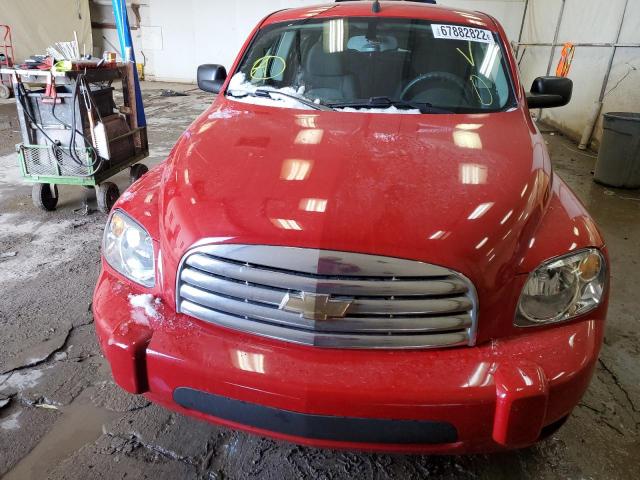 3GNBAADB9AS650745 - 2010 CHEVROLET HHR LS RED photo 5