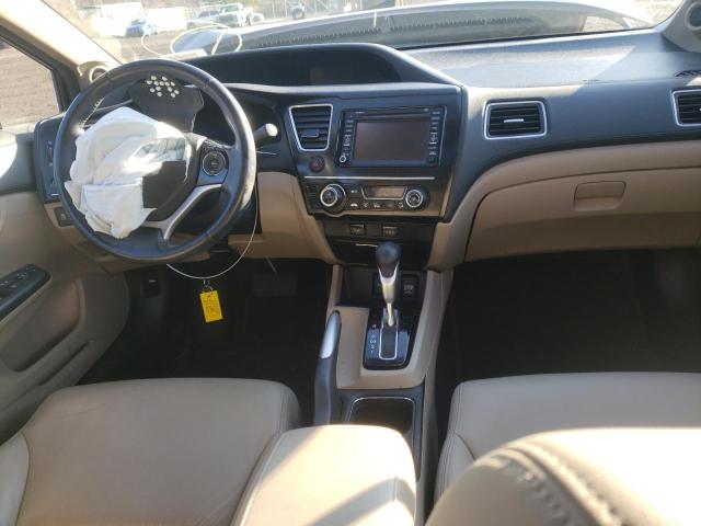 19XFB2F94DE207946 - 2013 HONDA CIVIC EXL Burgund zdjęcie 8