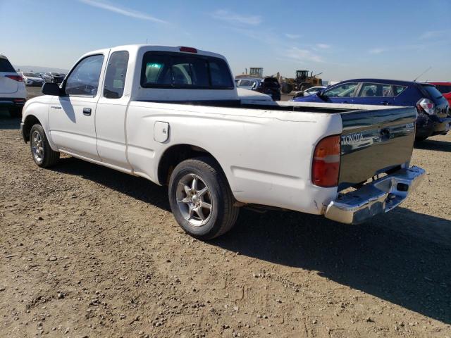 4TAVL52N0YZ666085 - 2000 TOYOTA TACOMA XTR WHITE photo 2