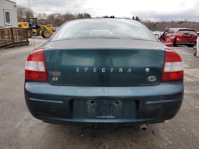 KNAFB1615Y5207215 - 2000 KIA SPECTRA TEAL photo 6