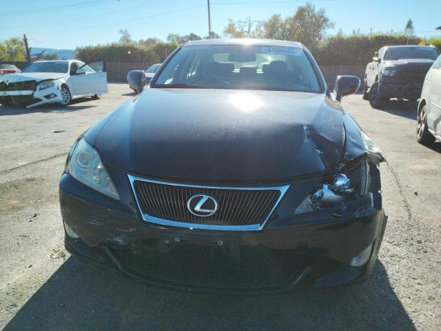 JTHBK262375042455 - 2007 LEXUS IS 250 BLACK photo 5