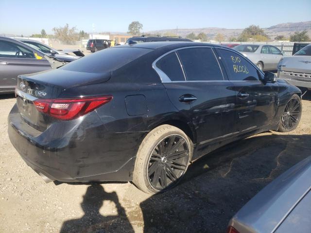 JN1EV7BPXMM706548 - 2021 INFINITI Q50 LUXE BLACK photo 3