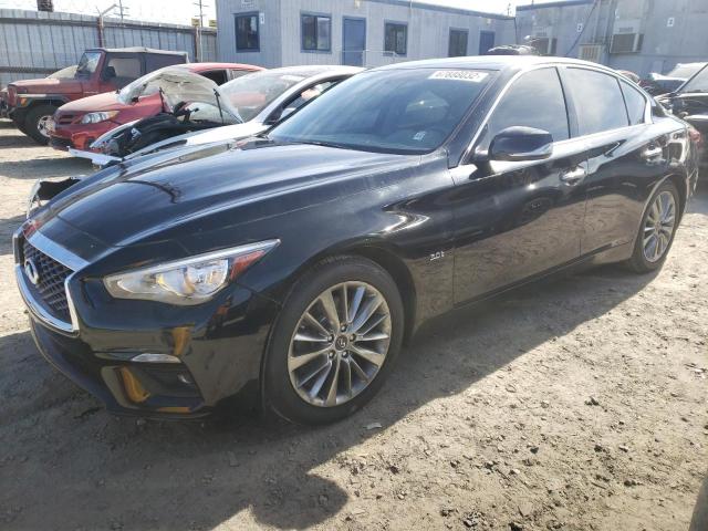 JN1EV7AP7KM511554 - 2019 INFINITI Q50 LUXE BLACK photo 1