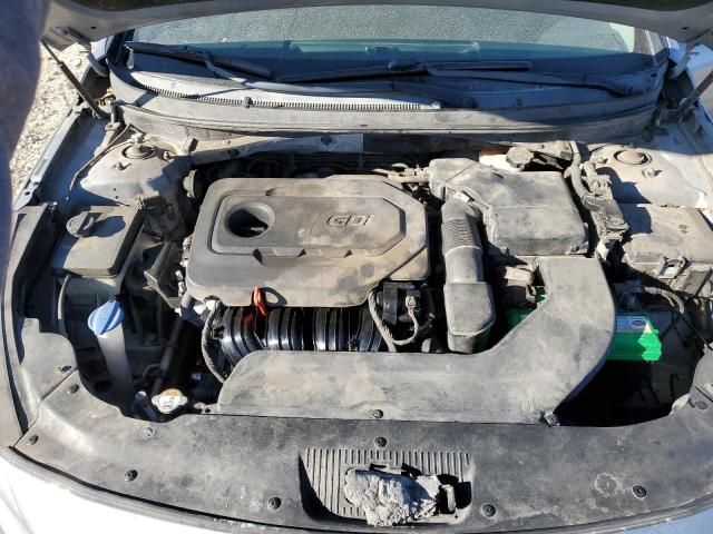 5NPE34AF7FH086426 - 2015 HYUNDAI SONATA ECO SILVER photo 11