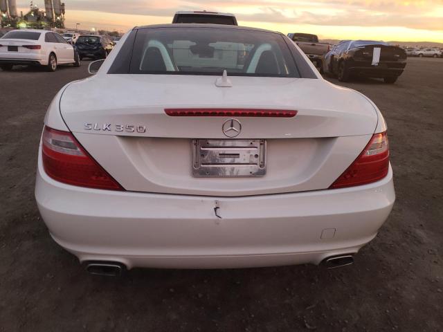 WDDPK5HA0CF029587 - 2012 MERCEDES-BENZ SLK 350 WHITE photo 6