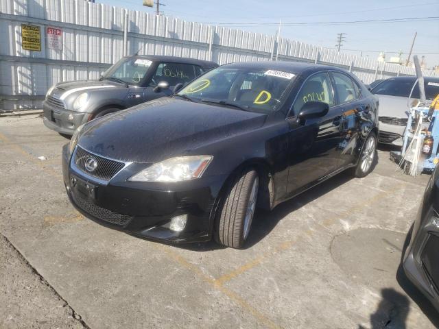 JTHBE262772012495 - 2007 LEXUS IS 350 BLACK photo 1