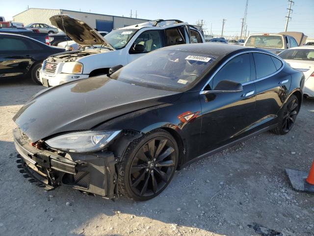 5YJSA1S20FF090500 - 2015 TESLA MODEL S 70 BLACK photo 1