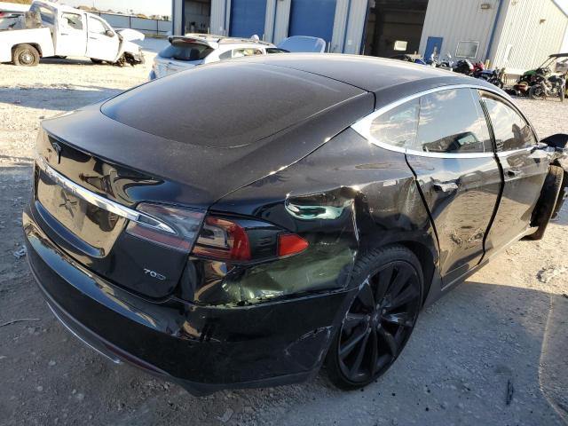 5YJSA1S20FF090500 - 2015 TESLA MODEL S 70 BLACK photo 3