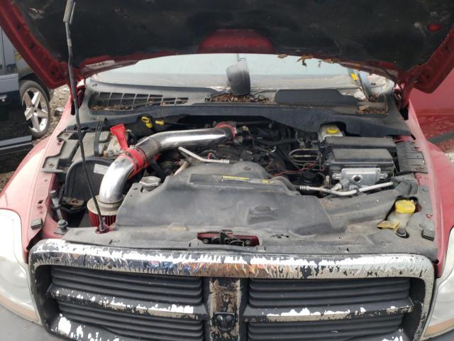 1D4HB38N26F163420 - 2006 DODGE DURANGO RED photo 7