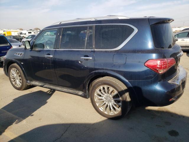 JN8AZ2NC7G9401080 - 2016 INFINITI QX80 BLUE photo 2