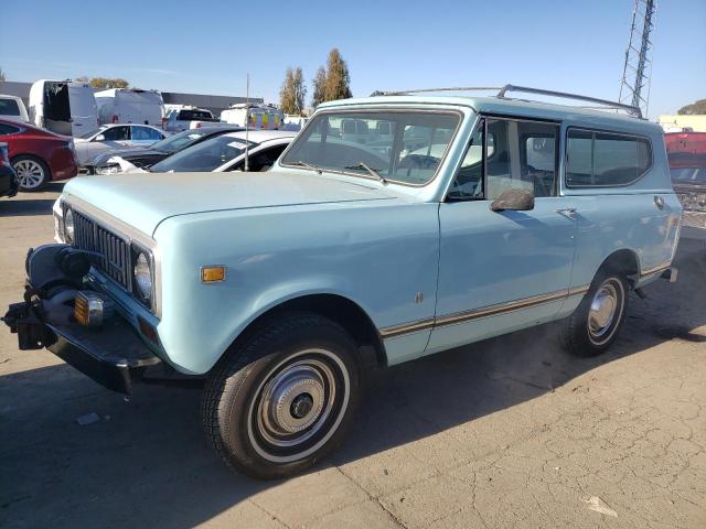 E0062EGD18334 - 1975 INTERNATIONAL SCOUT BLUE photo 1