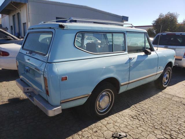 E0062EGD18334 - 1975 INTERNATIONAL SCOUT BLUE photo 3