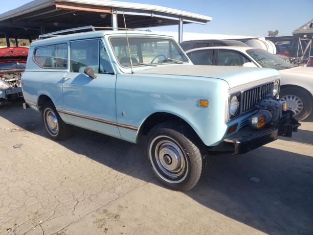 E0062EGD18334 - 1975 INTERNATIONAL SCOUT BLUE photo 4