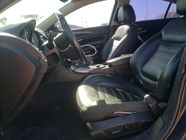 2G4GV5GV1C9185566 - 2012 BUICK REGAL GS Қара фото 7