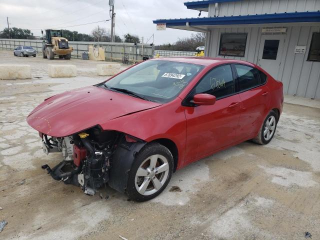 1C3CDFFA9GD816023 - 2016 DODGE DART SXT S RED photo 2