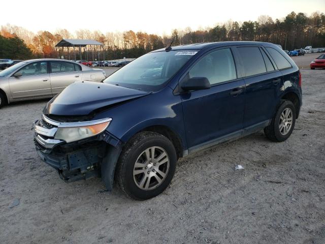 2FMDK3GC5CBA18506 - 2012 FORD EDGE SE BLUE photo 1