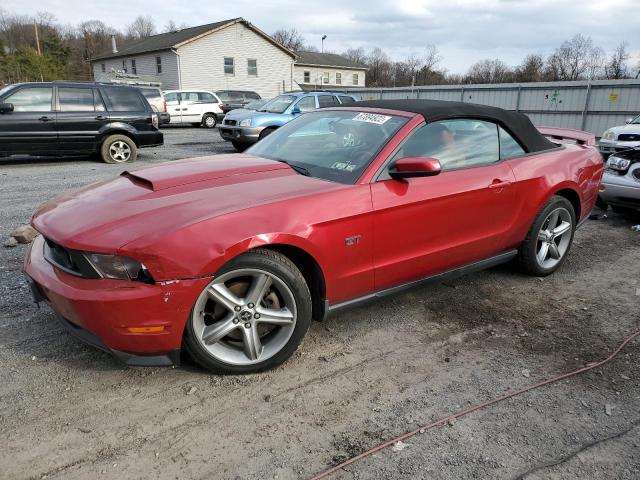 1ZVBP8FH6A5177296 - 2010 FORD MUSTANG GT RED photo 1