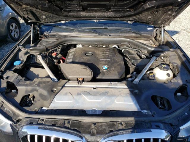5UXTY3C04M9G99574 - 2021 BMW X3 SDRIVE3 BLACK photo 12
