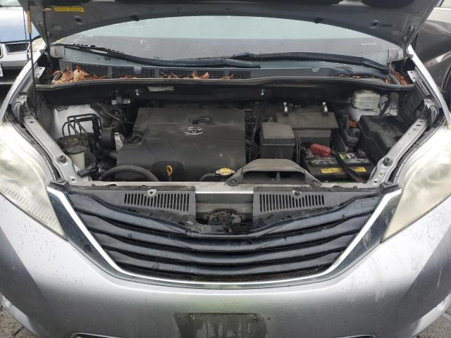 5TDKK3DC9CS223552 - 2012 TOYOTA SIENNA LE SILVER photo 12