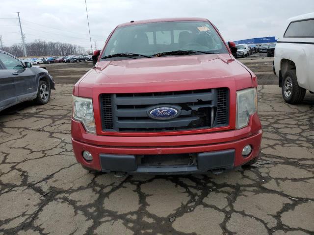 1FTFW1EV6AKA36994 - 2010 FORD F150 SUPER MAROON photo 5