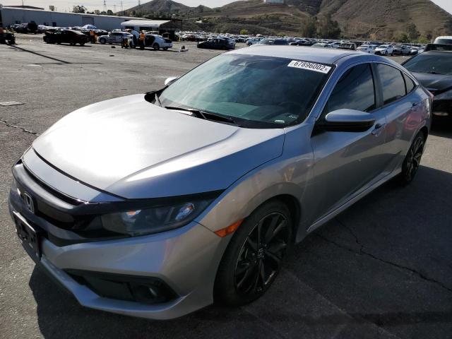 2HGFC2F85KH562891 - 2019 HONDA CIVIC SPOR 银色 照片 1