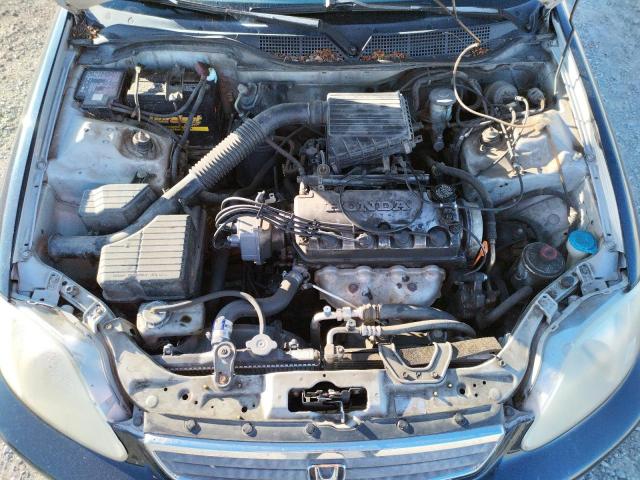 2HGEJ6614YH514125 - 2000 HONDA CIVIC BASE 蓝色 照片 11