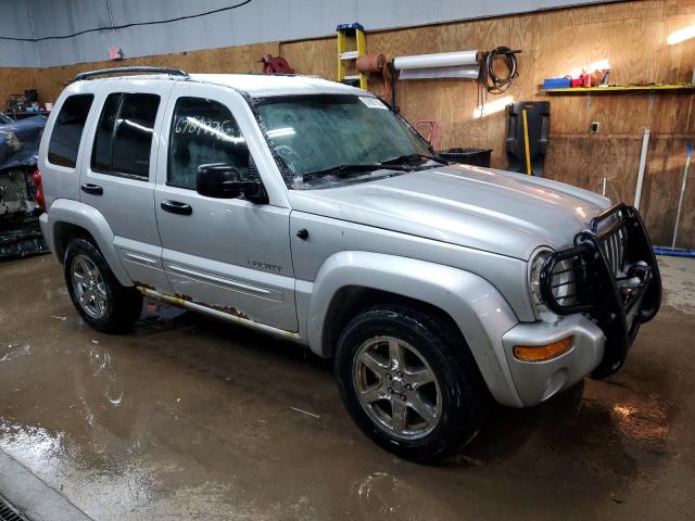 1J4GL58K04W294666 - 2004 JEEP LIBERTY SILVER photo 4