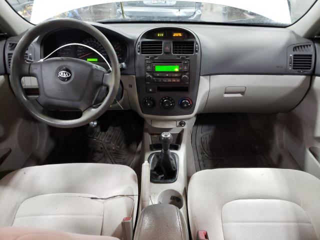 KNAFE121465341238 - 2006 KIA SPECTRA LX SILVER photo 8