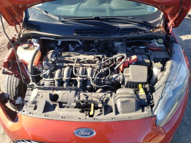 3FADP4BJ5JM119631 - 2018 FORD FIESTA SE ORANGE photo 11