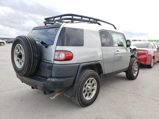 JTEZU4BF6CK011822 - 2012 TOYOTA FJ CRUISER SILVER photo 4