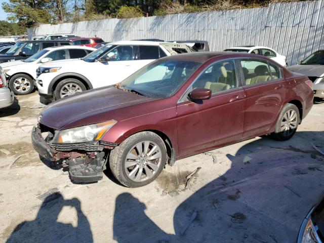 1HGCP2F84CA197742 - 2012 HONDA ACCORD EXL BURGUNDY photo 1